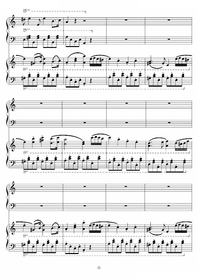 小嬉游曲（双钢琴）