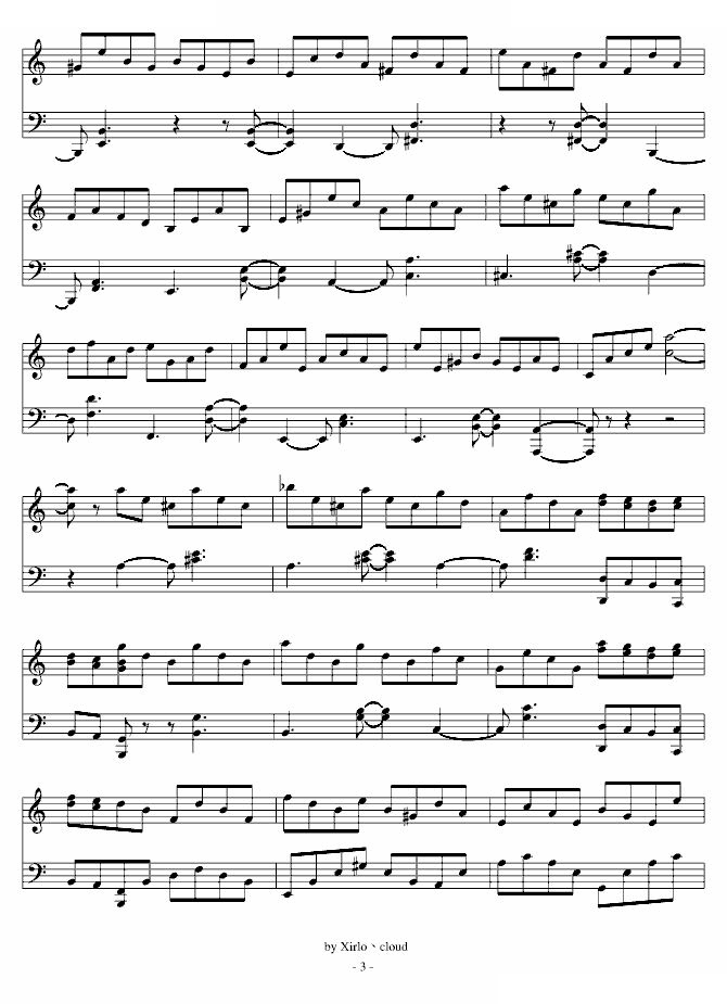 The Reminiscence 古典练习曲