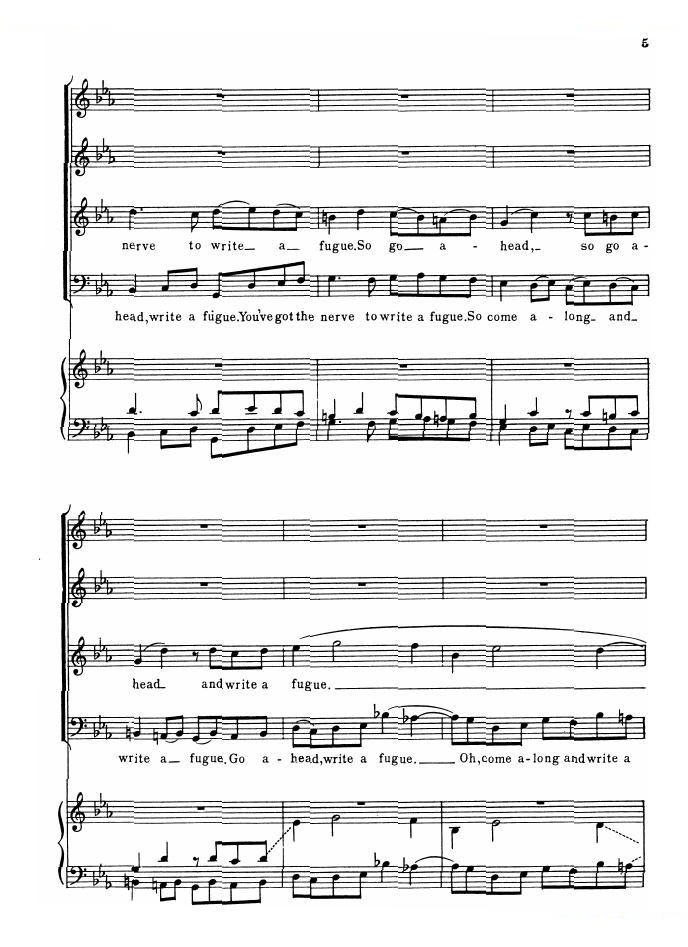 Gould, Glenn So you want to write a fugue