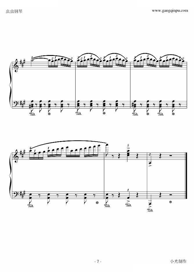 西班牙舞曲-小光版