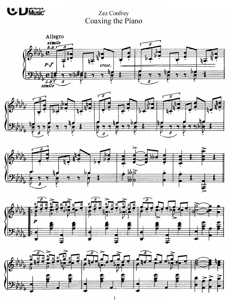 Confrey_Coaxing The Piano