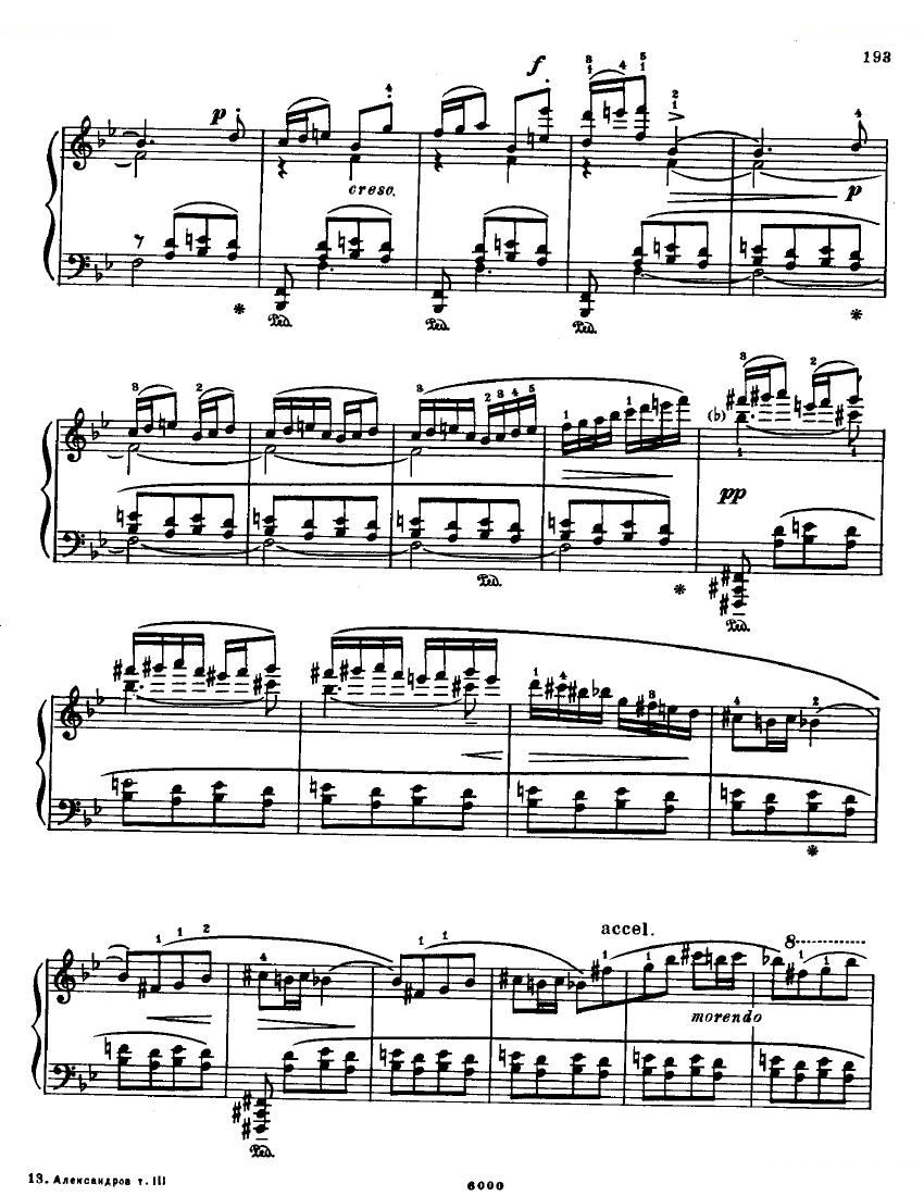 Anatoly Alexandrov Opus. 50 Sonata no.8