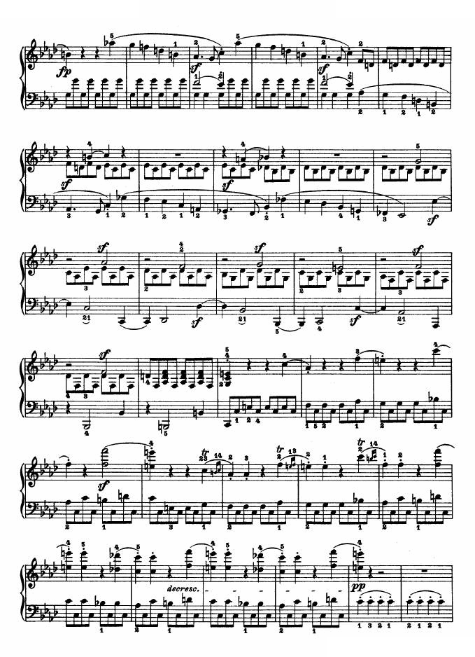 f小调第一钢琴奏鸣曲