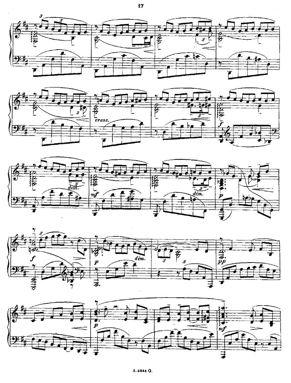 10首前奏曲之四（Rachmaninoff 10 Preludes, Op.23）
