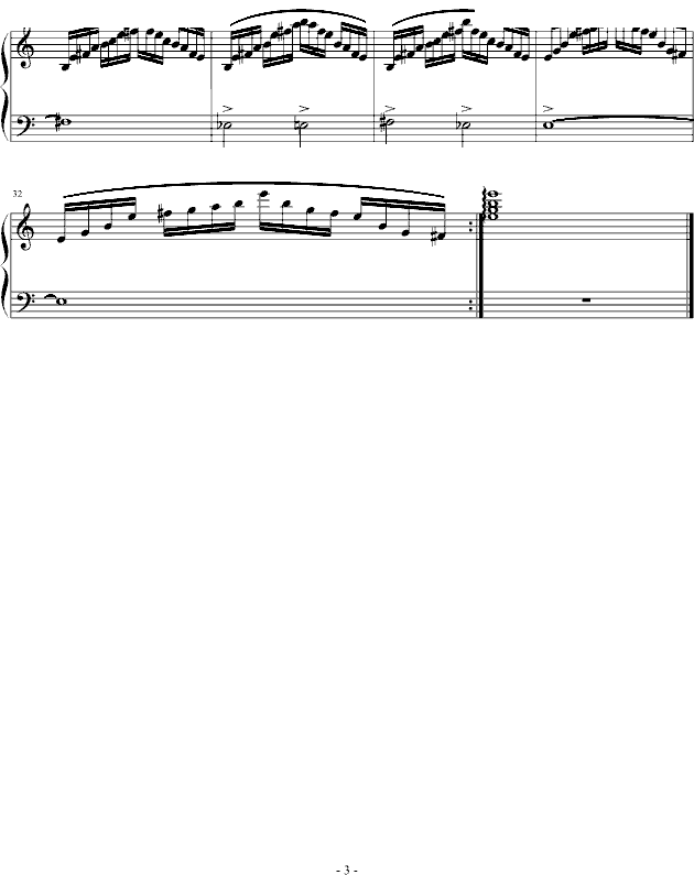 琶音练习