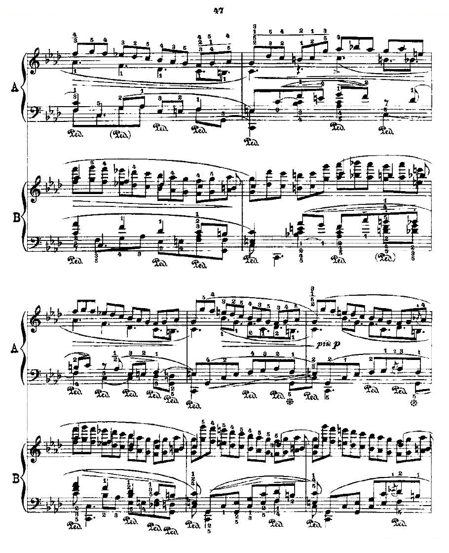 肖邦练习曲Fr.Chopin Op.25 No2-3