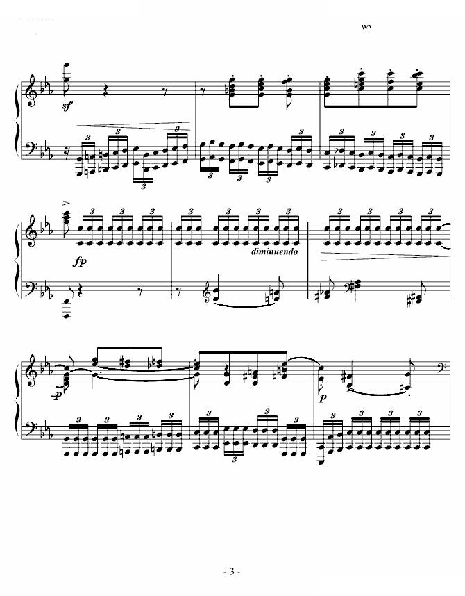 八度练习曲（十级类技巧性练习曲）