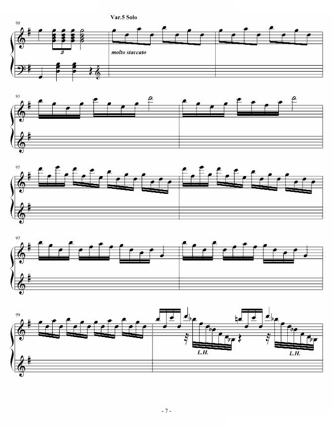 两只老虎狂想曲