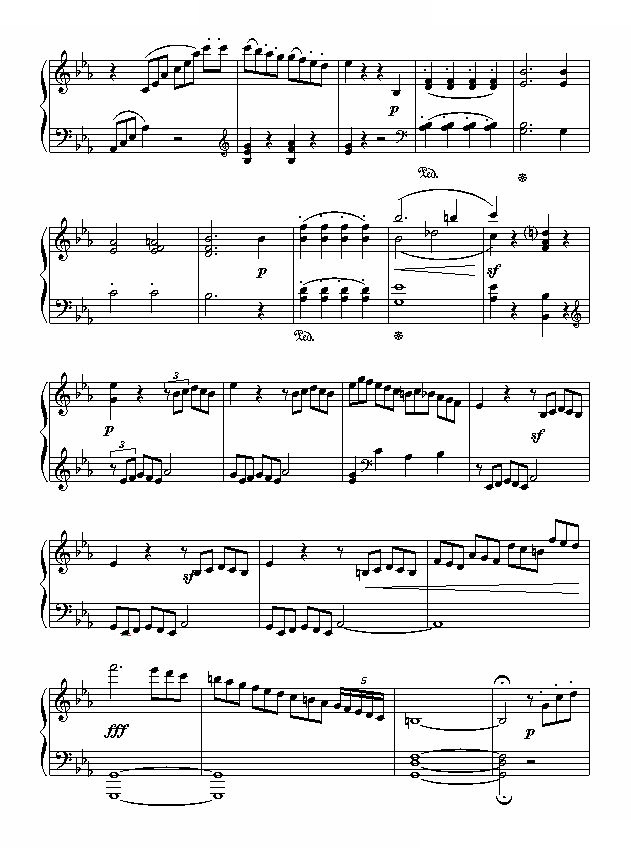 悲怆奏鸣曲第三乐章