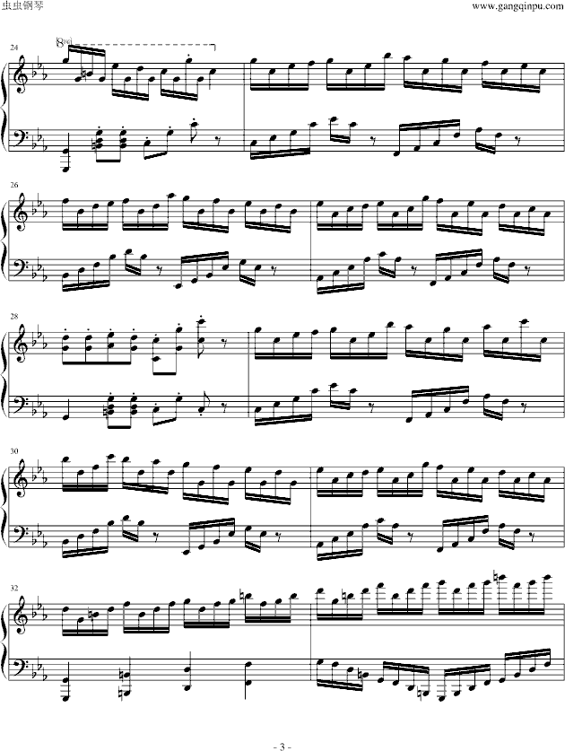 克罗地亚狂想曲改编独奏版