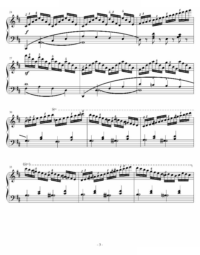 练习曲Op.740 No.3