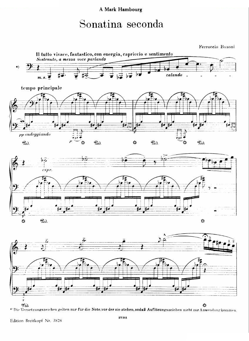 Busoni Sonatina 2
