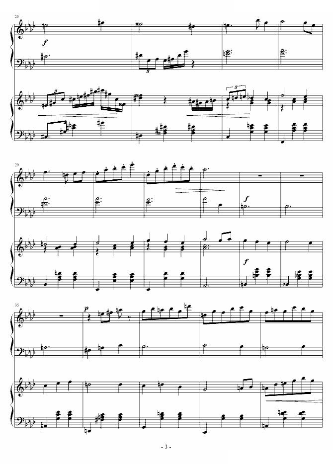 降A大调圆舞曲