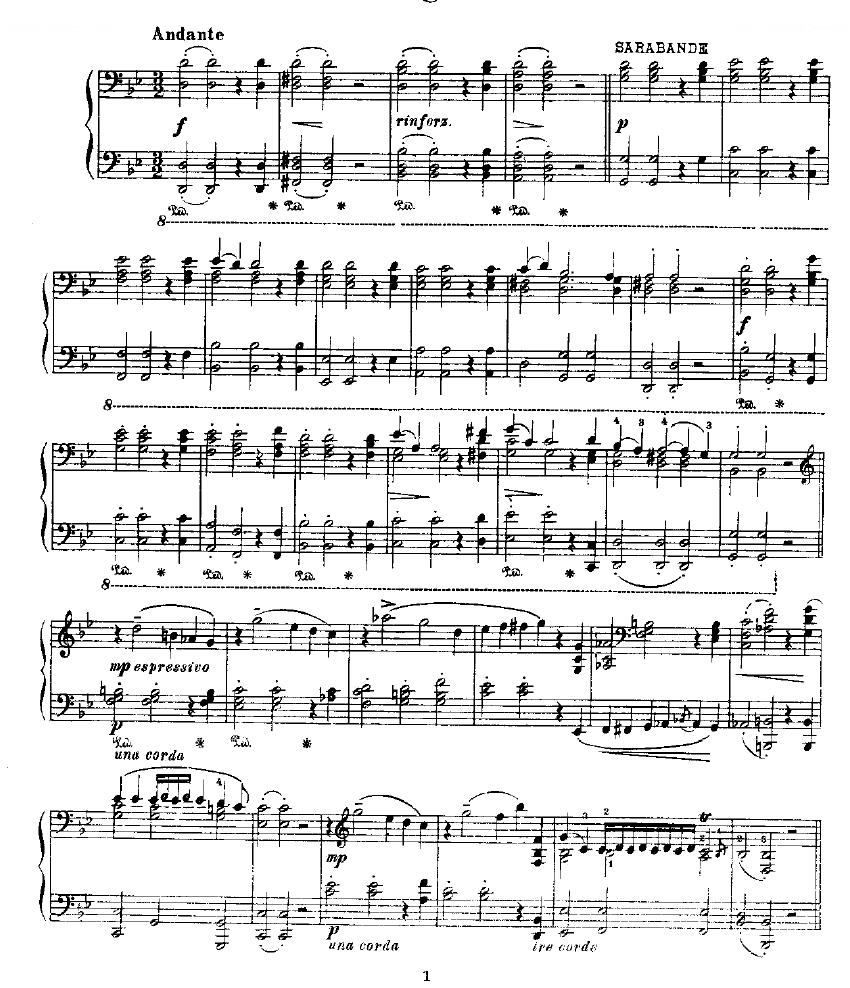 Sarabande & Chaconne (Handel)