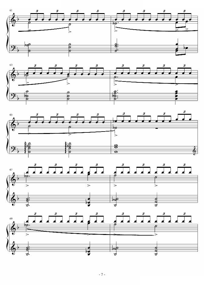 Etude in d Minor