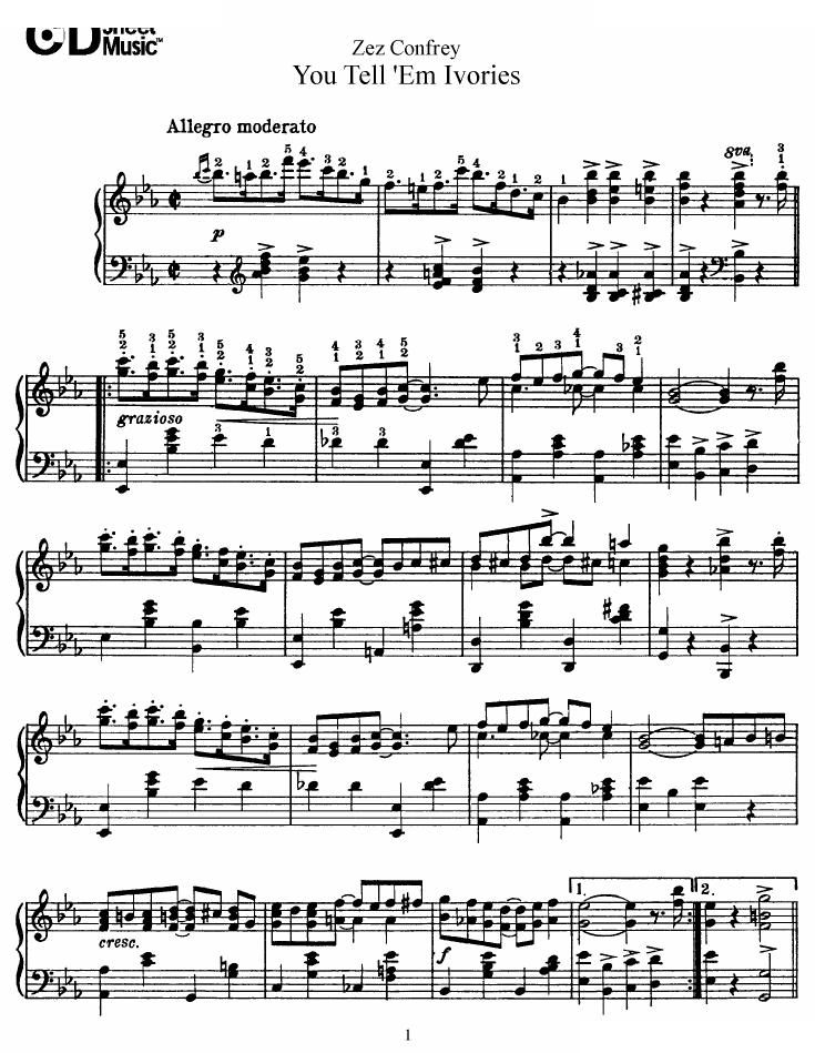 Confrey_You Tell Em Ivories
