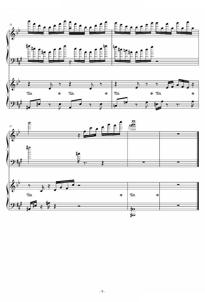 诗意鸣奏曲 四手联弹