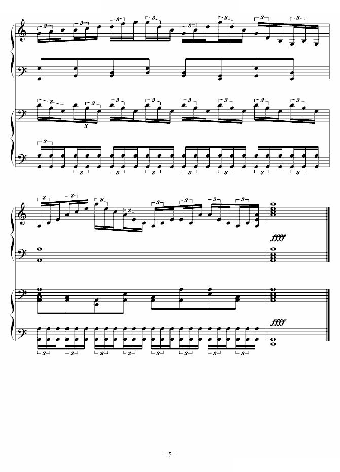 双钢琴快速协奏练习曲
