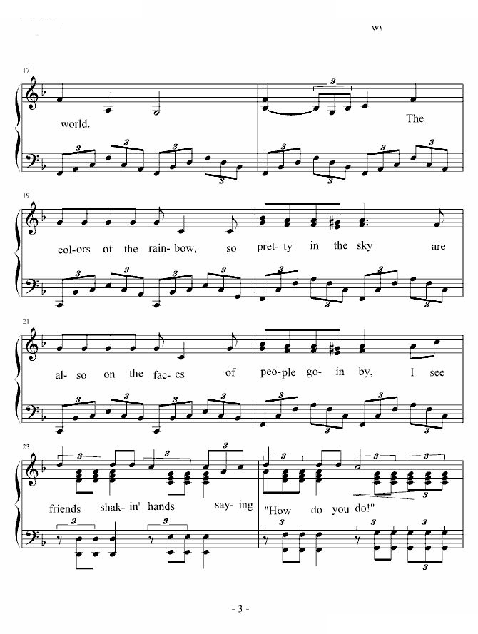 经典布鲁斯—What A Wonderful World
