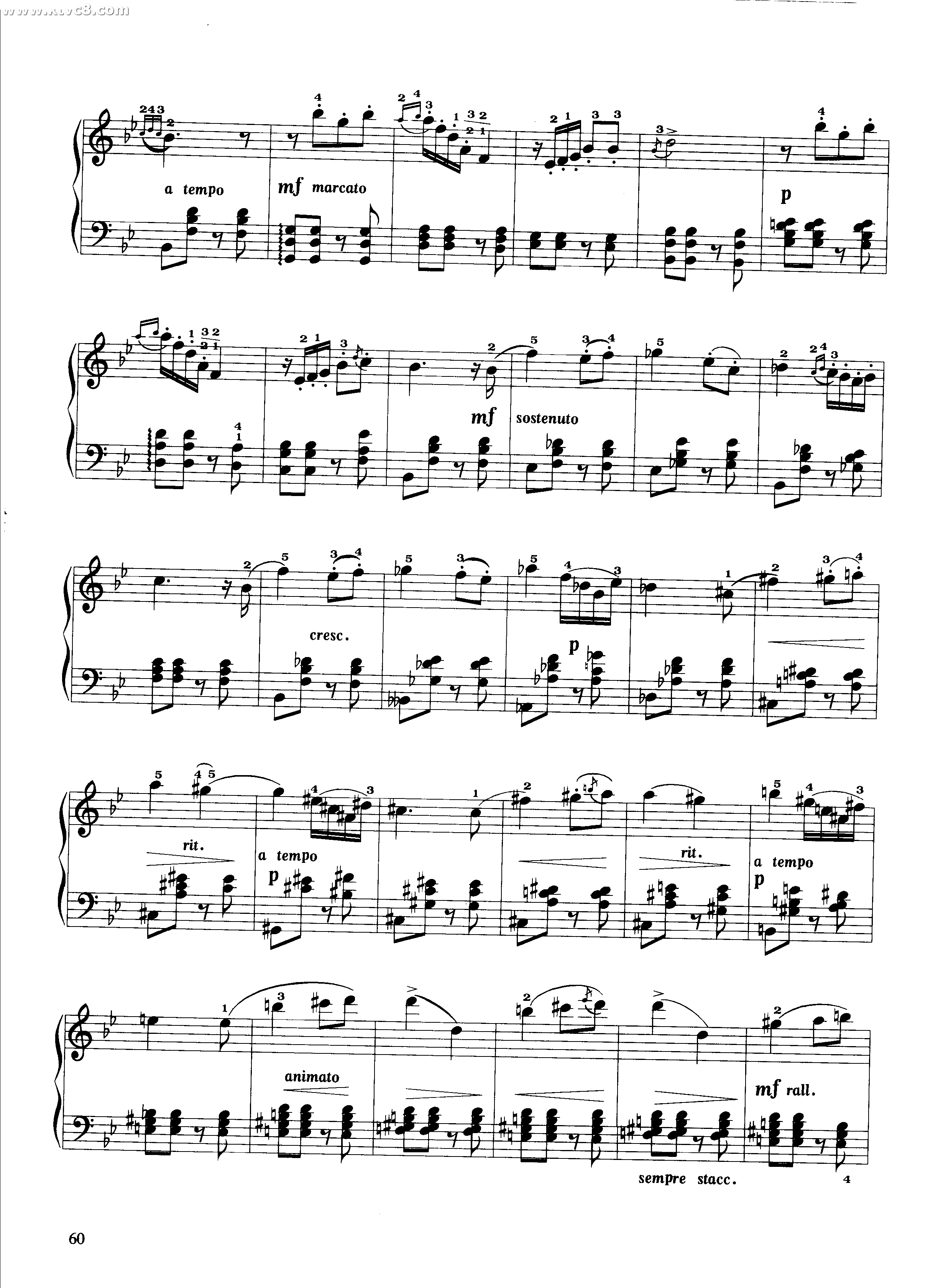 坎佐内塔（选自小提琴协奏曲）