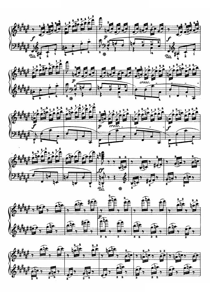 第二十四钢琴奏鸣曲-Op.78