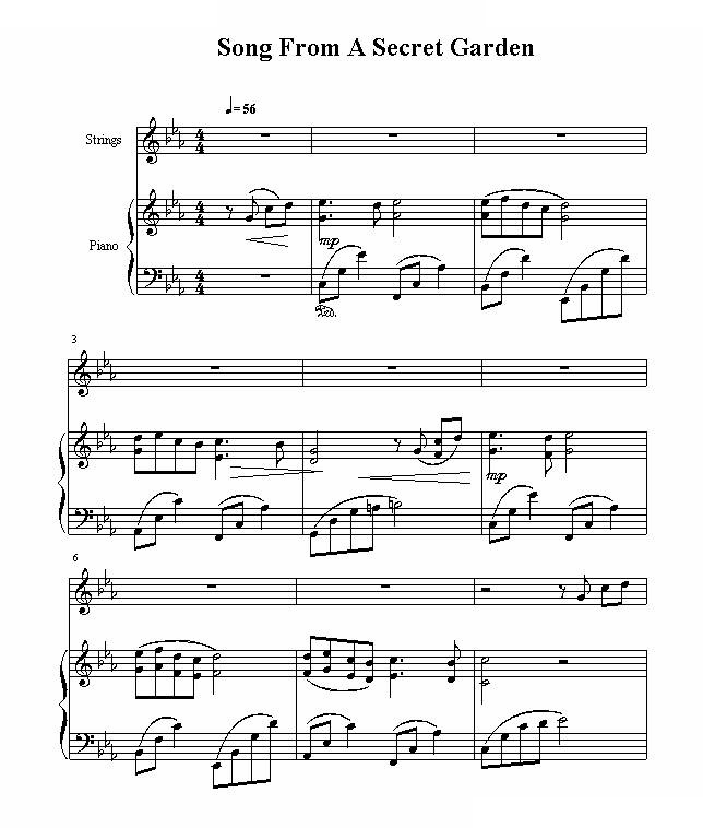 Song From A Secret Garden