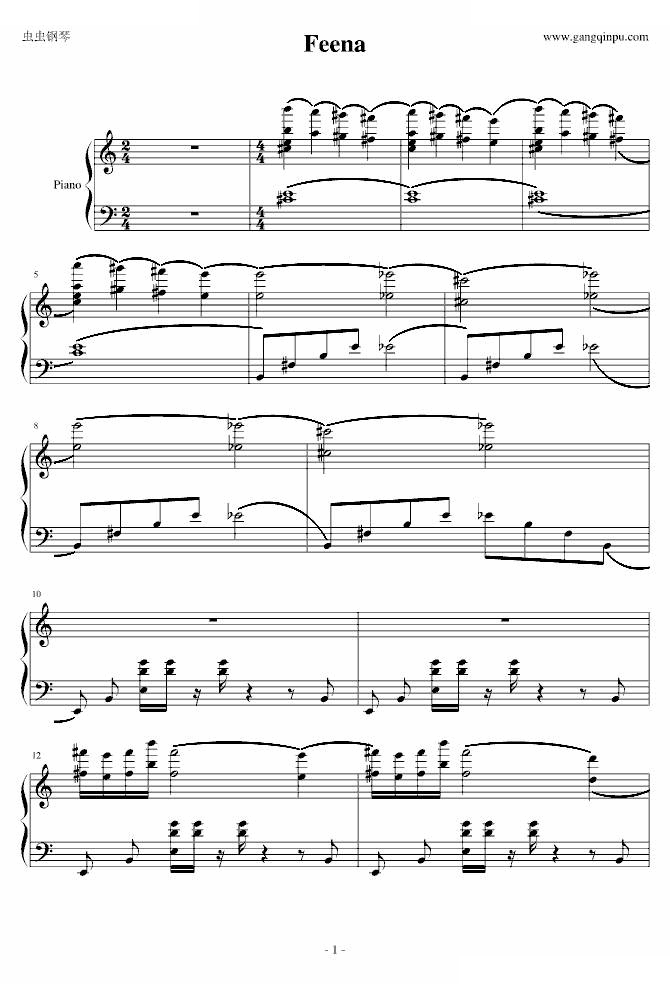 伊苏 菲娜主题曲 YS Feenas theme
