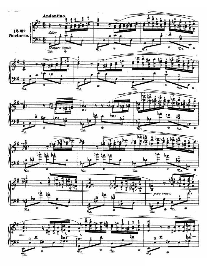 G大调夜曲作品37号 NO.2