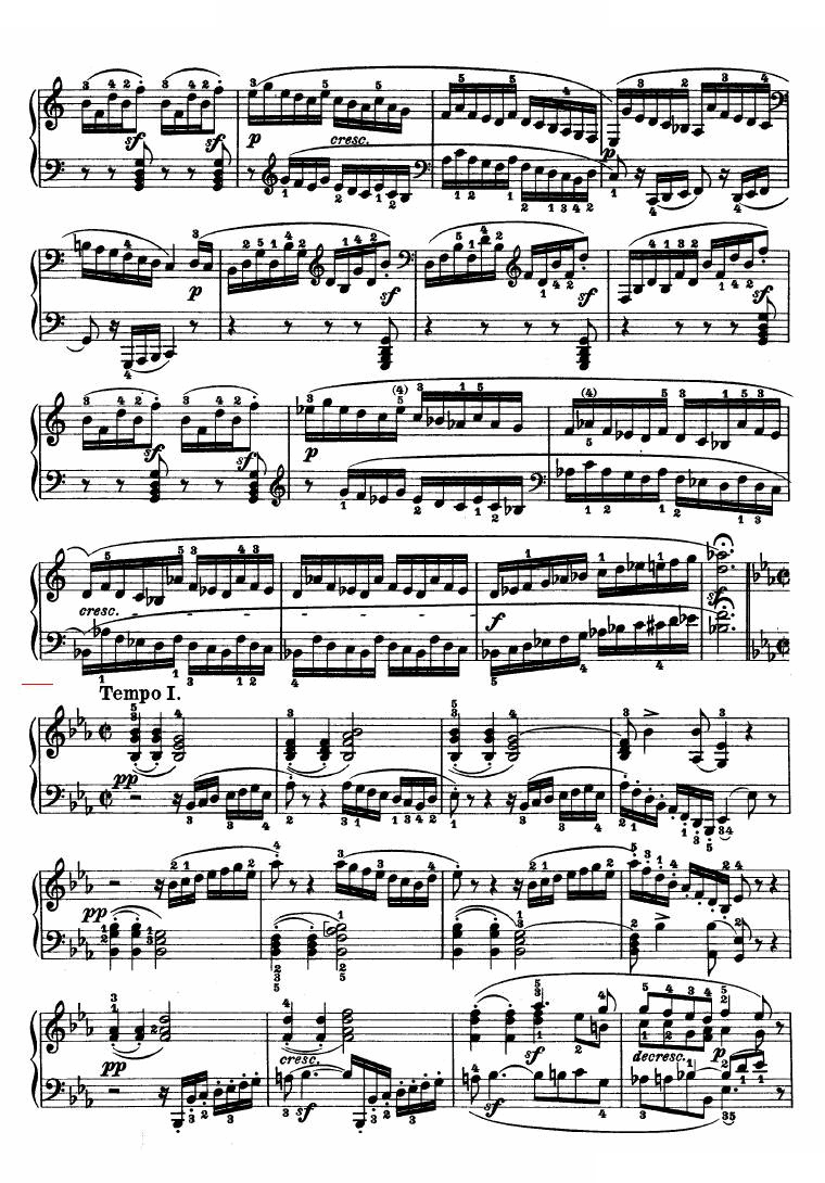 第十三钢琴奏鸣曲-（Op.27 No.1）