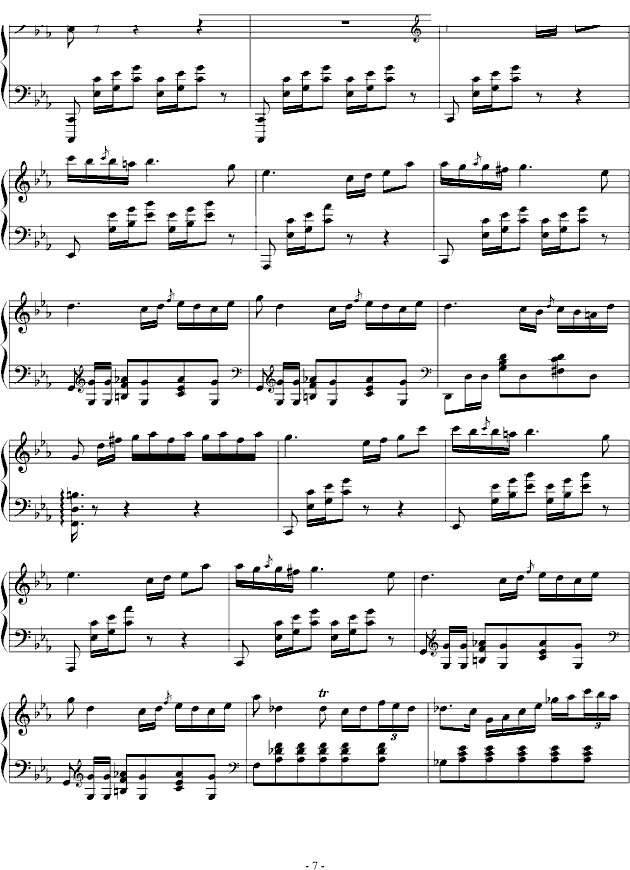 肖邦大波兰舞曲opus22