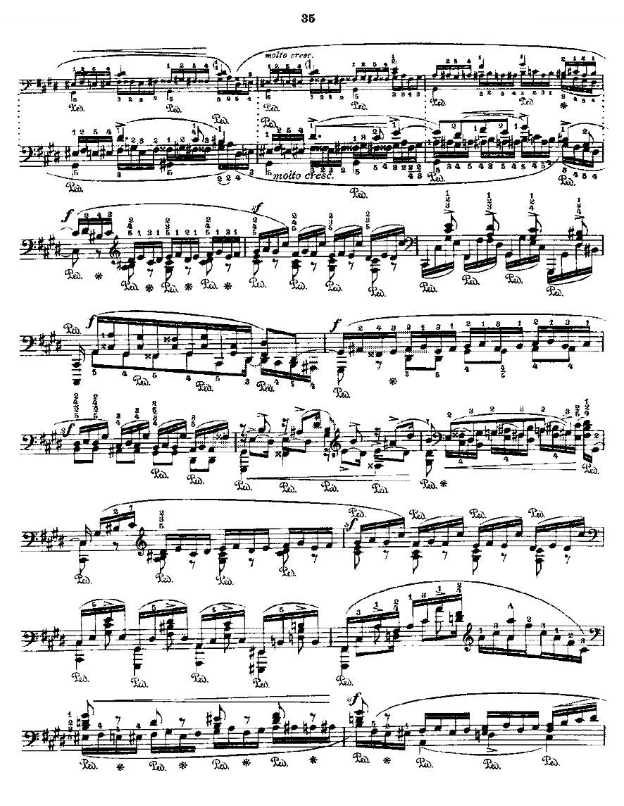 肖邦练习曲Fr.Chopin Op.10 No4