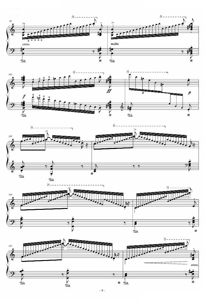 李斯特匈牙利狂想曲第10号 技巧惊人之作！