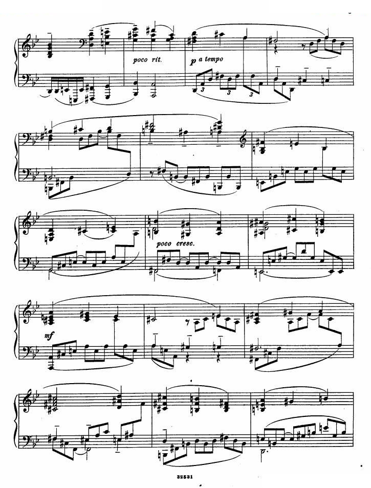 Gliere 25 Preludes op30 Book5