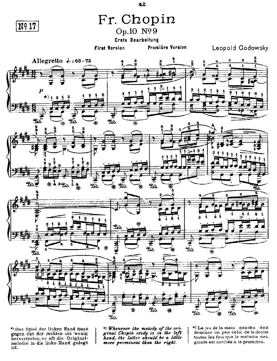 肖邦练习曲Fr.Chopin Op.10 No9-1