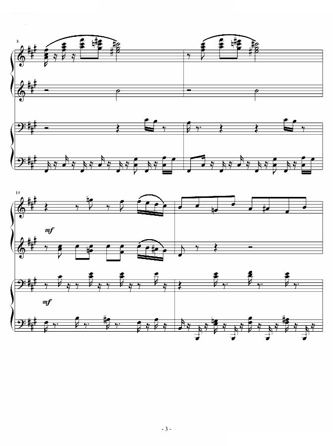 四小天鹅舞曲四手联弹