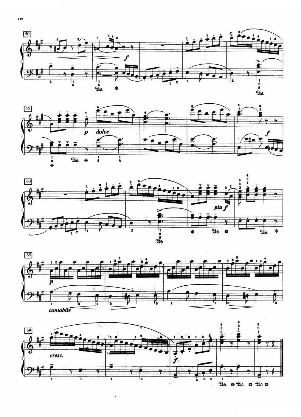 奏鸣曲（六级B.2.）