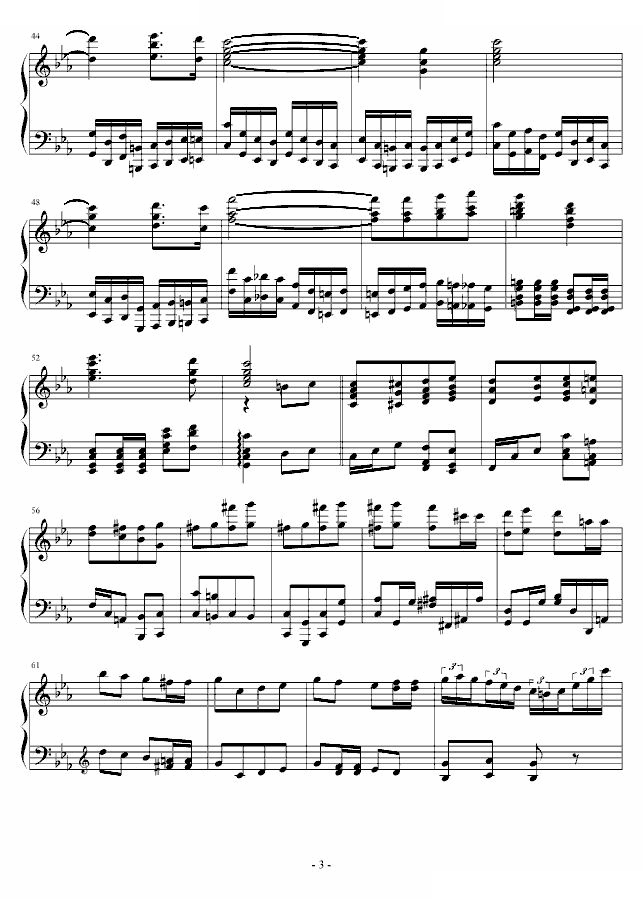 C小调斯拉夫主题变奏曲