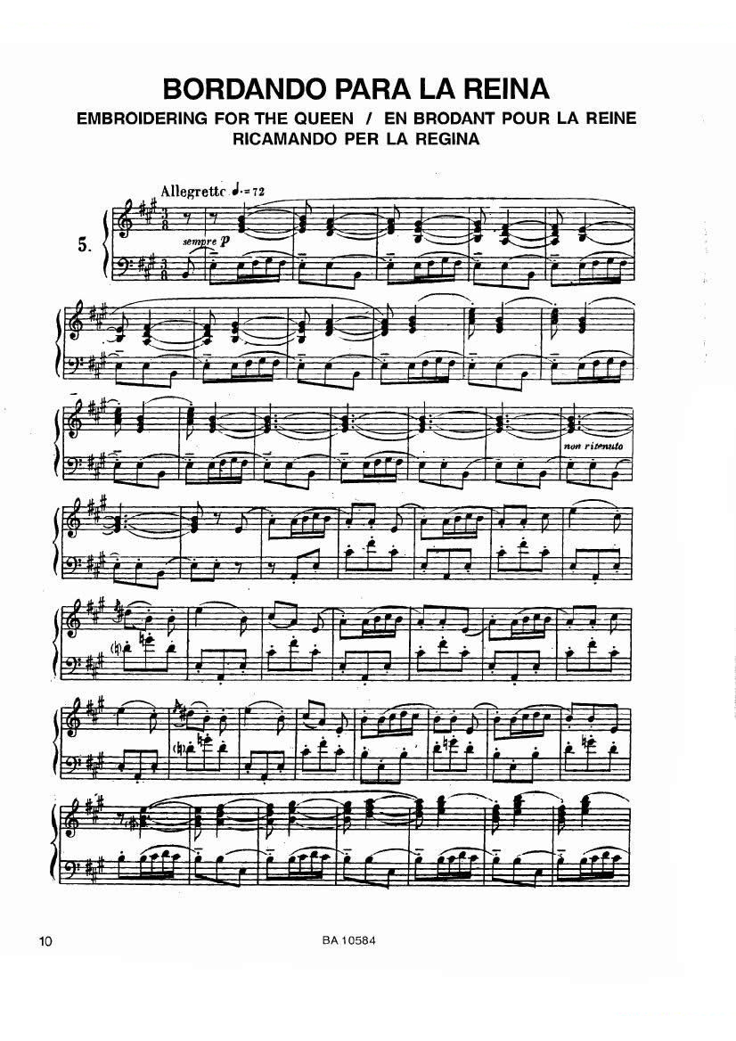 guastavino 10 preludios para piano
