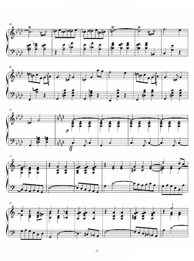 肖邦圆舞曲Op643