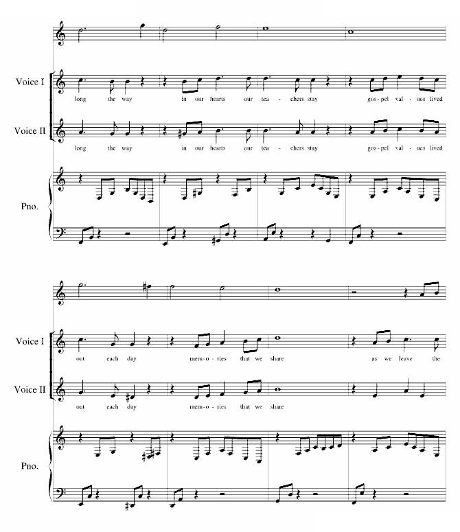 Our Journey（毕业典礼Mass歌曲）