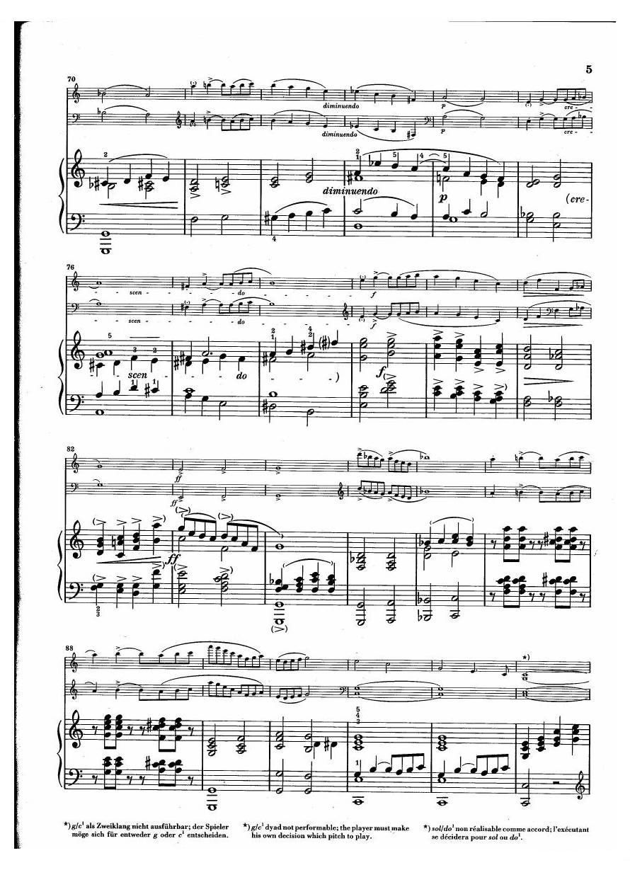 Debussy Trio en Sol