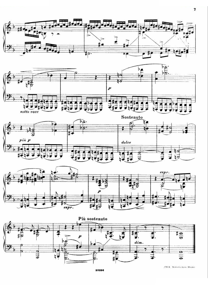 Busoni Sonatina brevis
