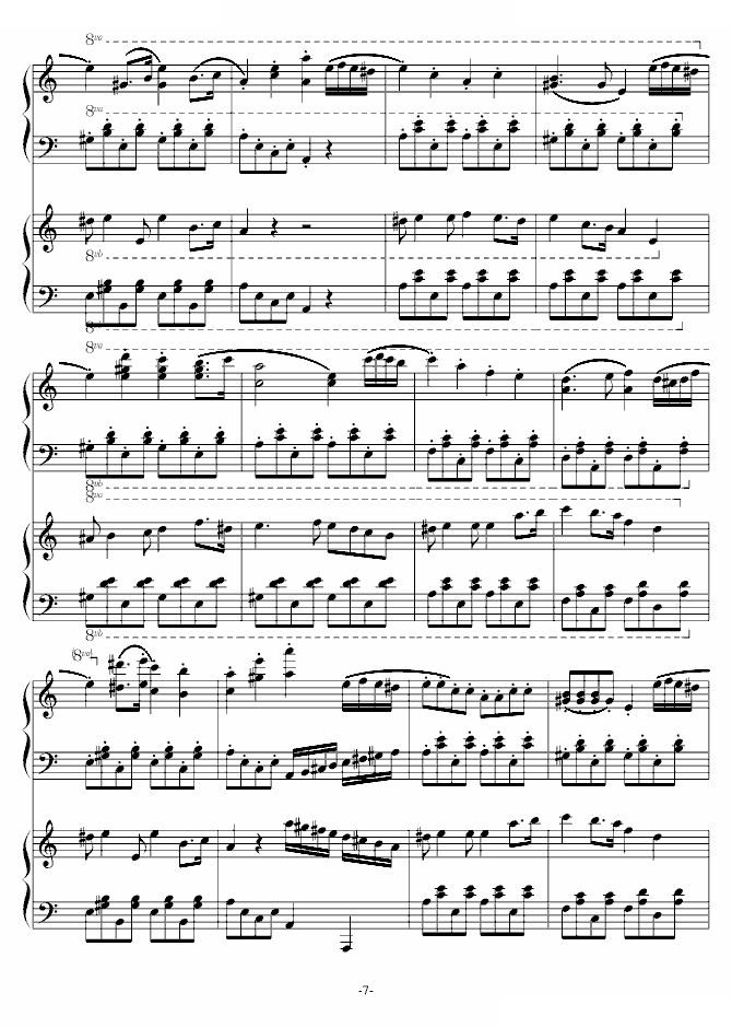 小嬉游曲（双钢琴）