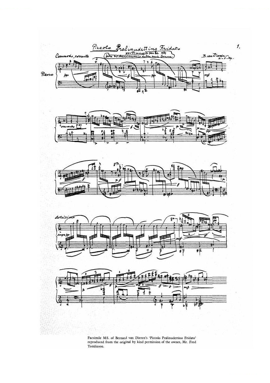 Van Dieren Piccolo Pralinudettino Fridato