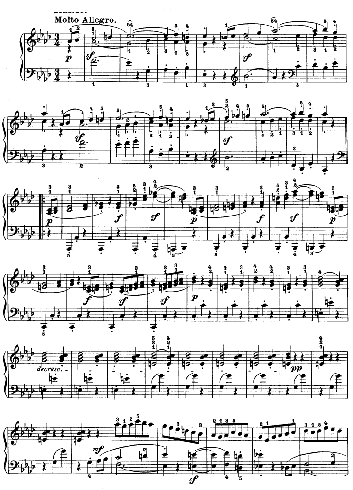 第十二钢琴奏鸣曲-（Op.26）