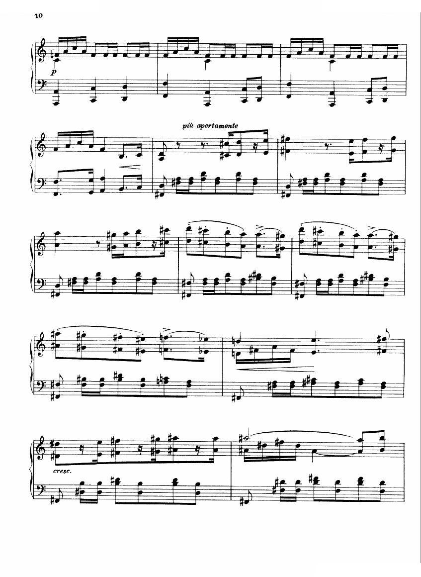 Busoni Sonatina pro clavicimbalo