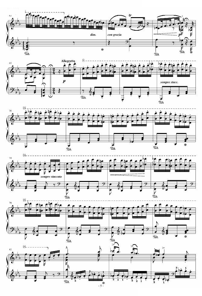 李斯特匈牙利狂想曲第4号 华丽而动听的狂想曲