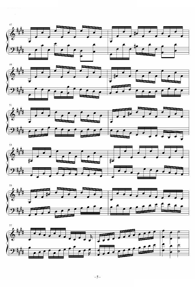 Bach street prelude