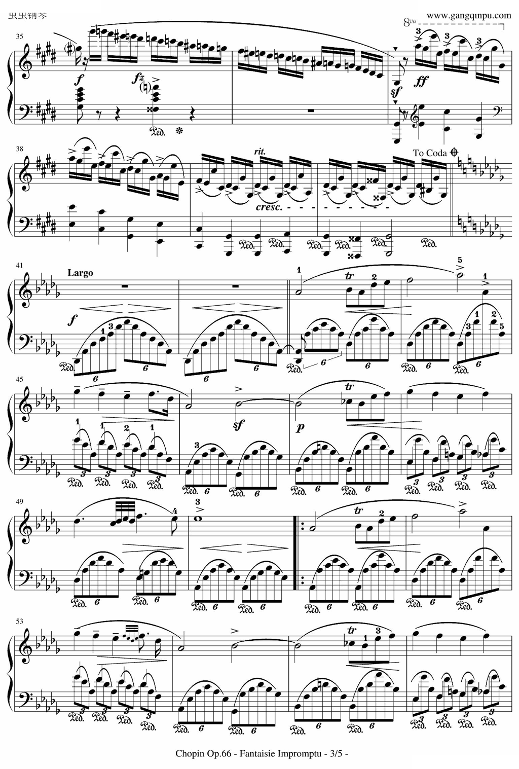 即兴幻想曲-带指法-Op.66