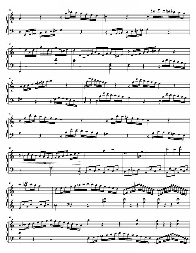 C大调奏鸣曲
